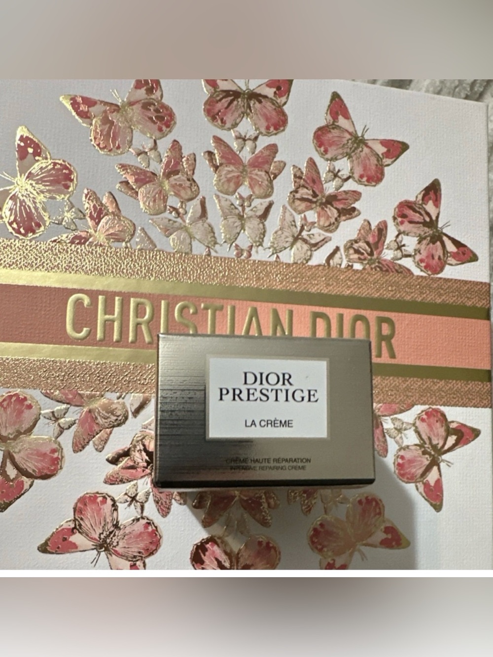 Dior Prestige La Crème Anti-Aging Cream - All Skin types 0.17oz,Refillable 🌸